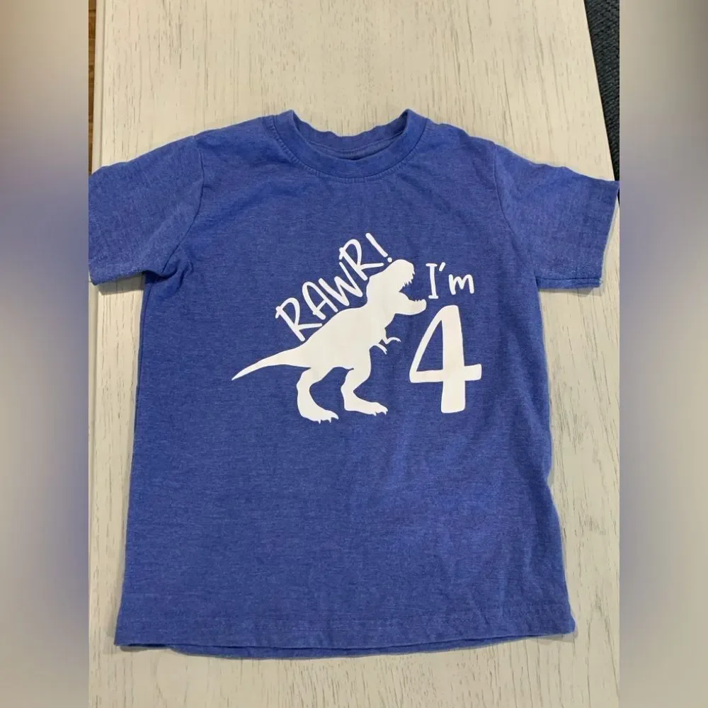 The Children's Place Blue and Black Long Sleeve Tees
